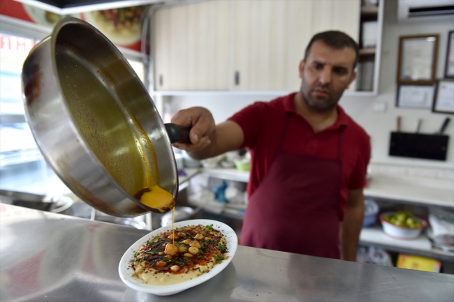 Hatay ve Tarsus mutfağından adı aynı sunumu farklı lezzet: Humus